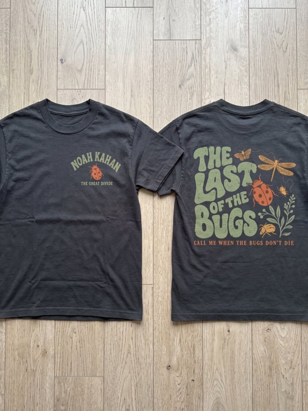 Noah Kahan The Great Divide 2026 Tour T-Shirt